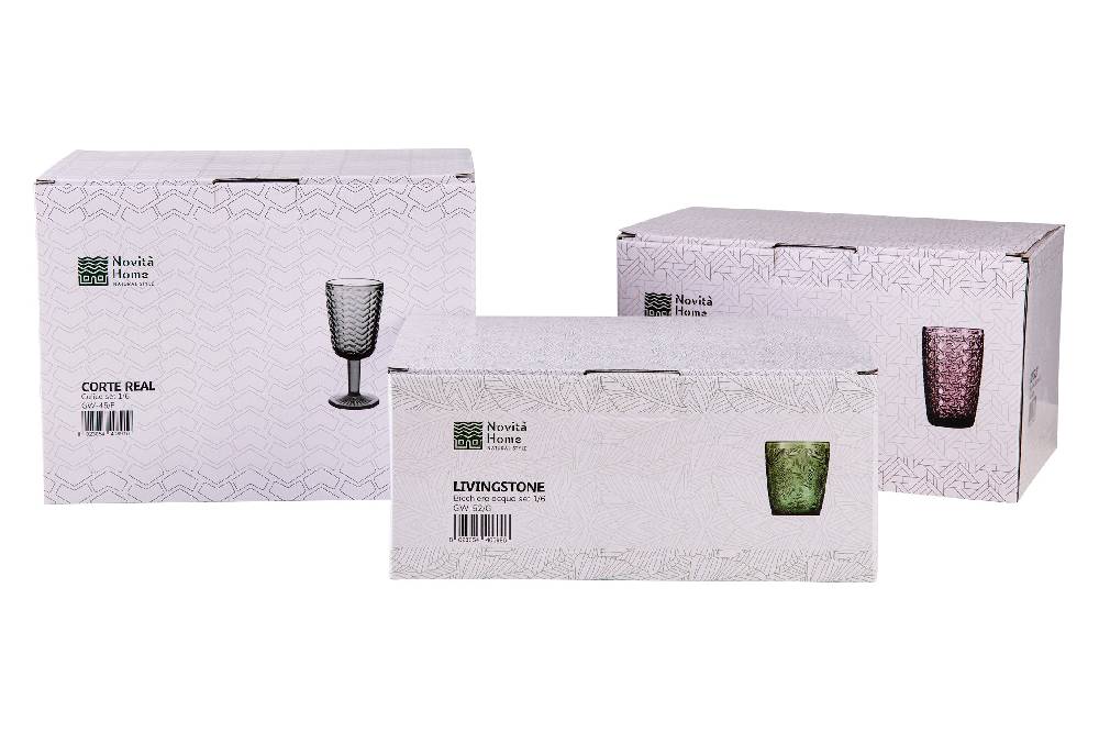 Novità Home Kinsley - Bicchiere Bibita Purple Set 1/6 Trasporto libero internazionale