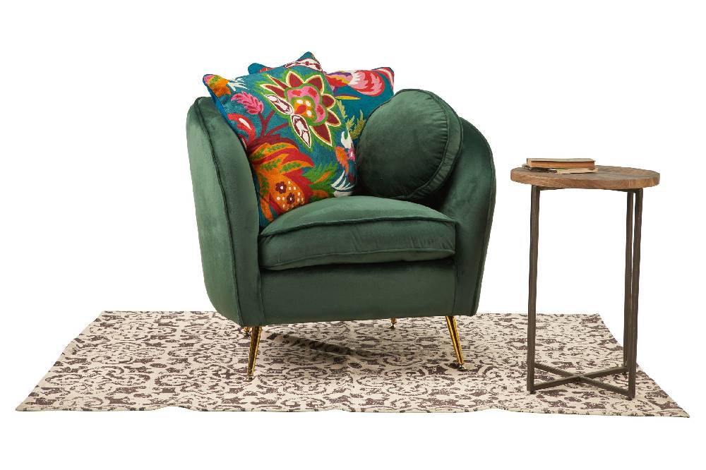 Novità Home Big - Poltrona Verde Scuro Promozione Limitata