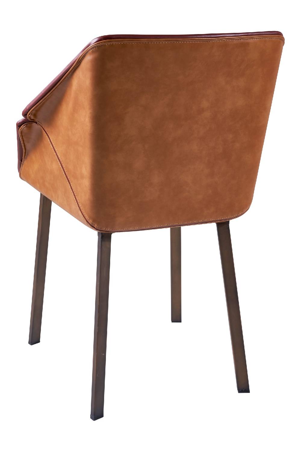 Novità Home Adonis sedia - imbottita interno marrone esterno beige I Più Venduti