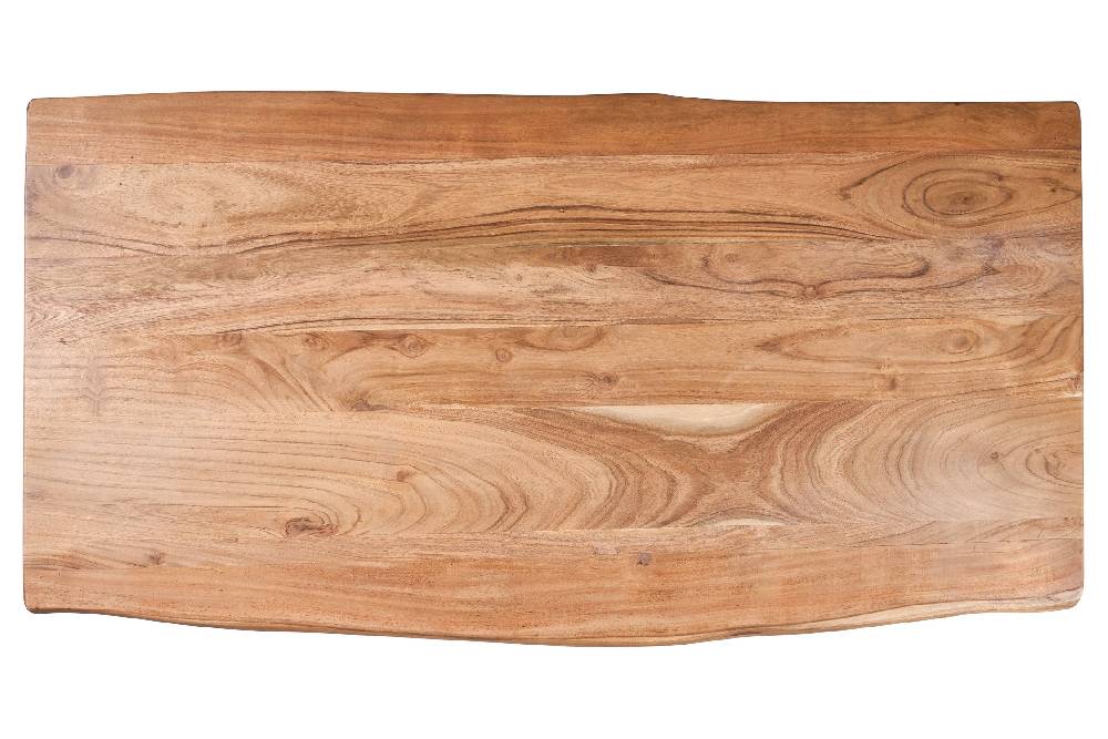 Novità Home Melburne - tavolo acacia con gambe color acciaio Vendita calda