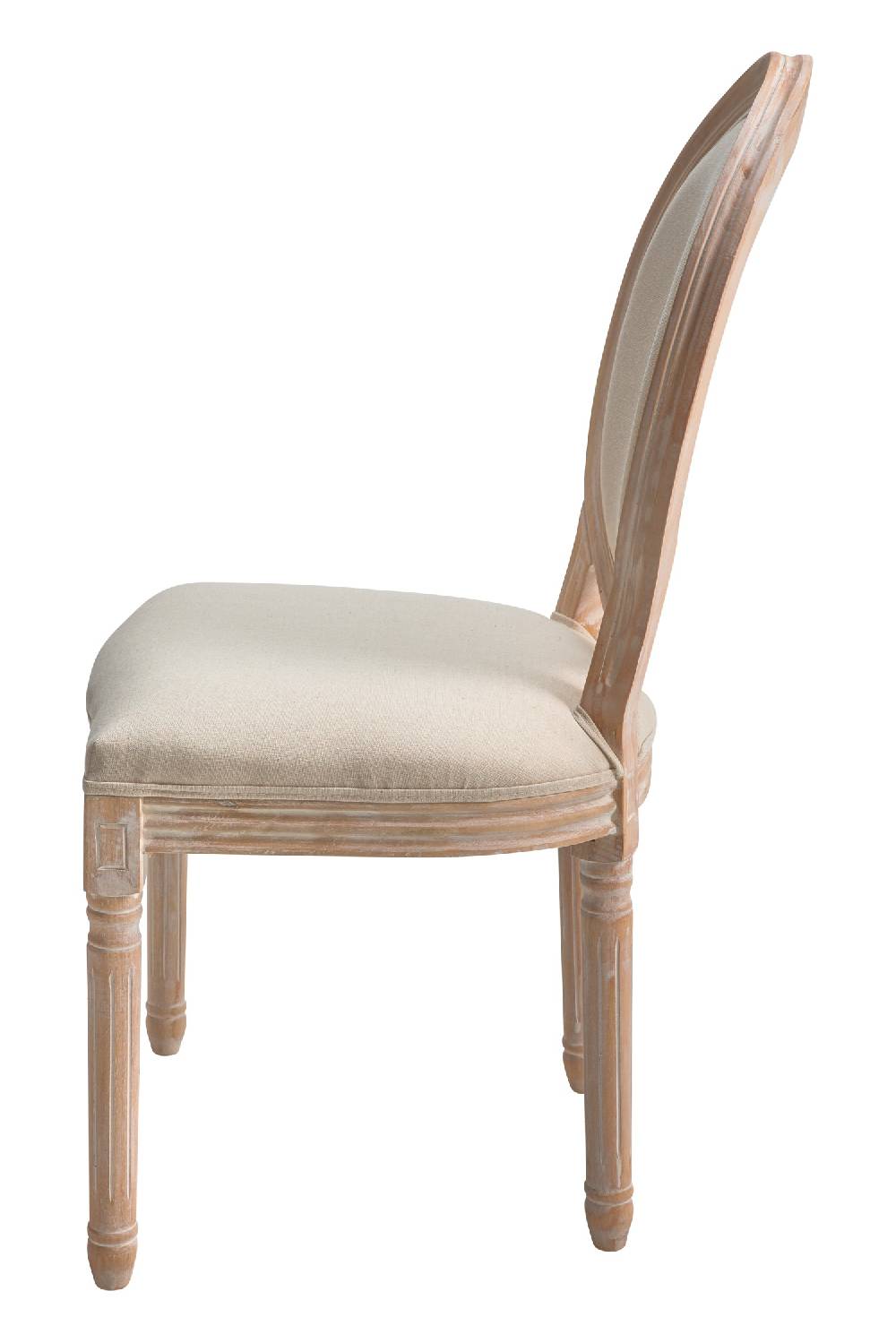 Novità Home Blasone - sedia seduta e spagliera imbottita in legno e tessuto Online Outlet