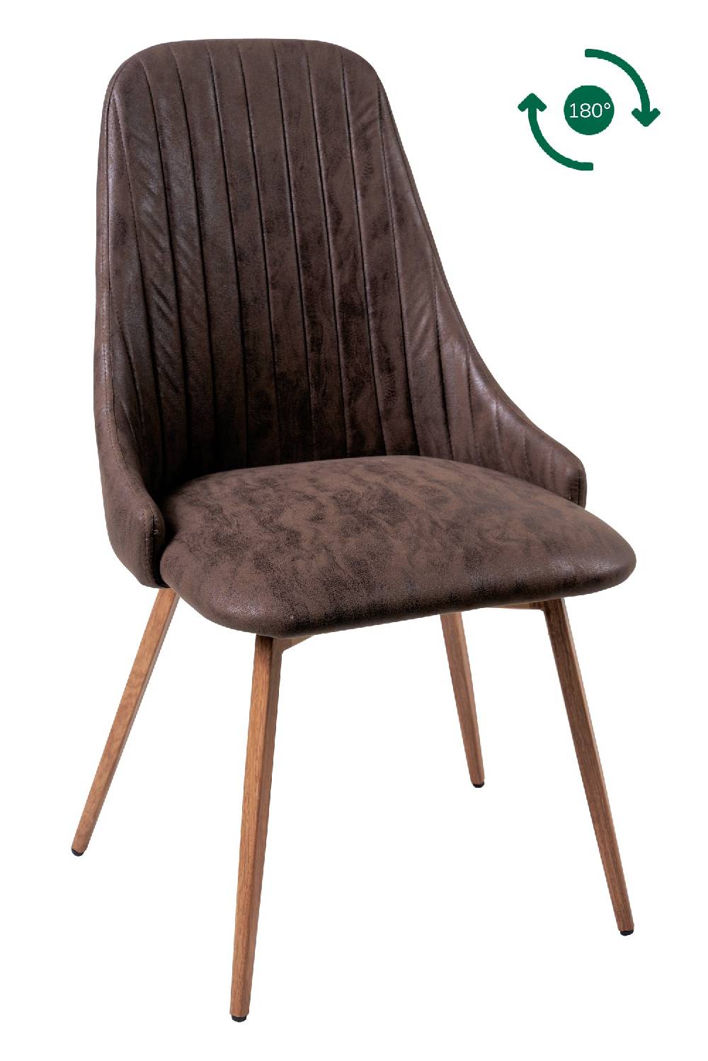 Novità Home Terese - sedia giro 180 marrone Lightning offer