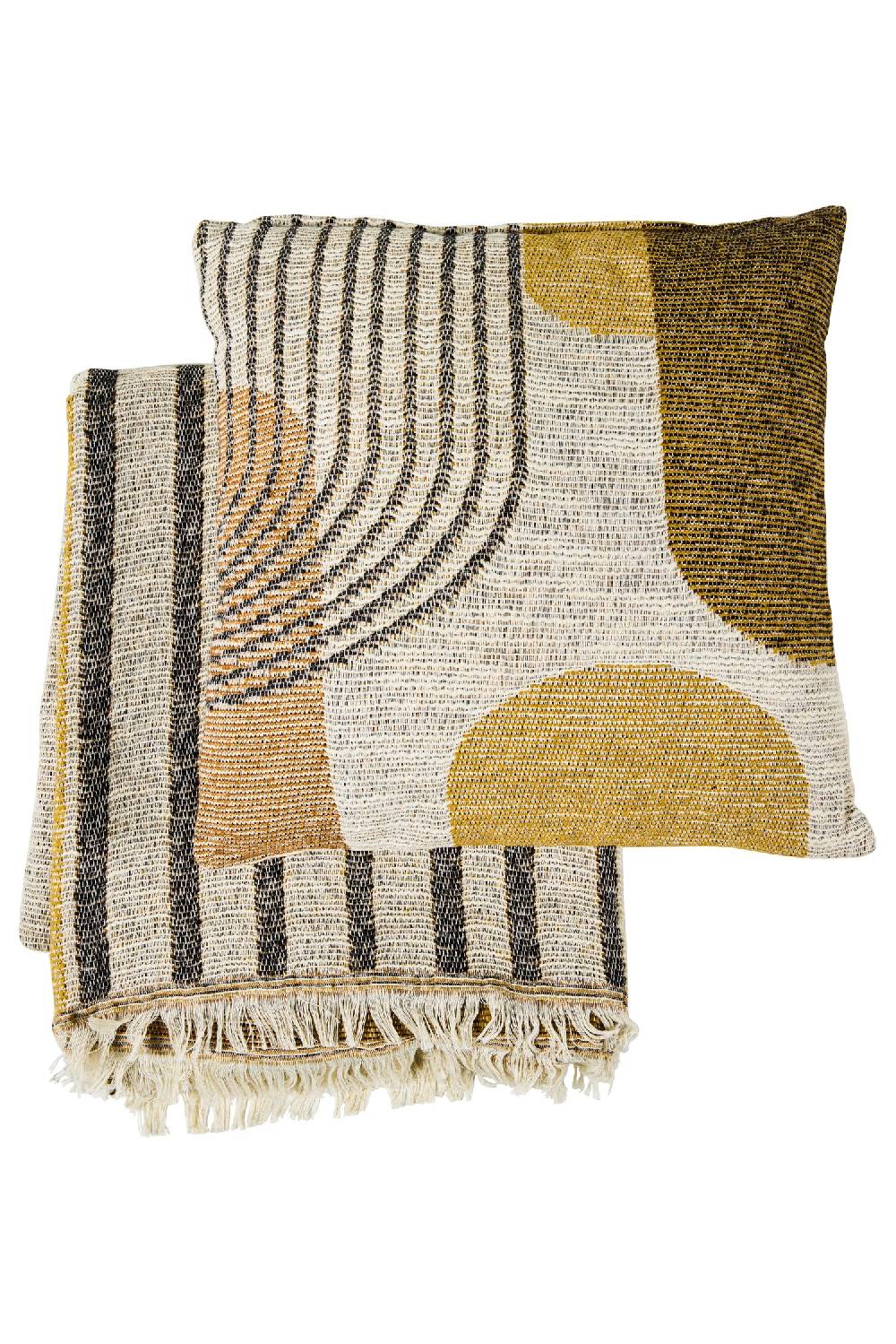 Novità Home Geometric - Cuscino Tonalita Beige 45X45 Sconti VIP