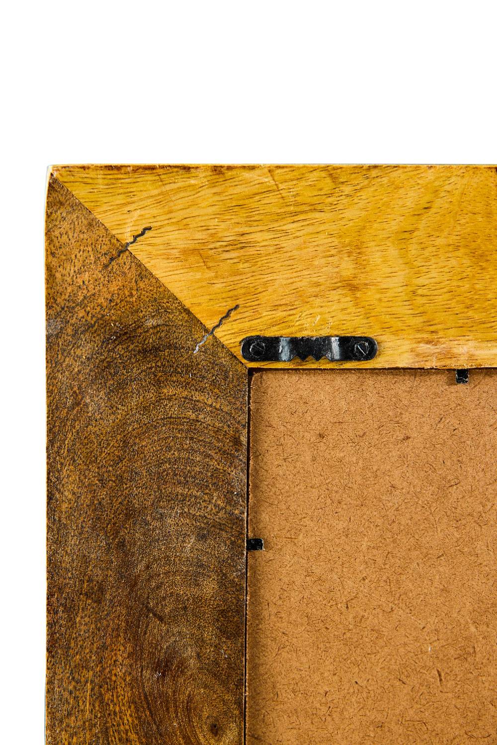 Novità Home Wood - Specchio Con Intarsi E Farfalle Super Saving Price