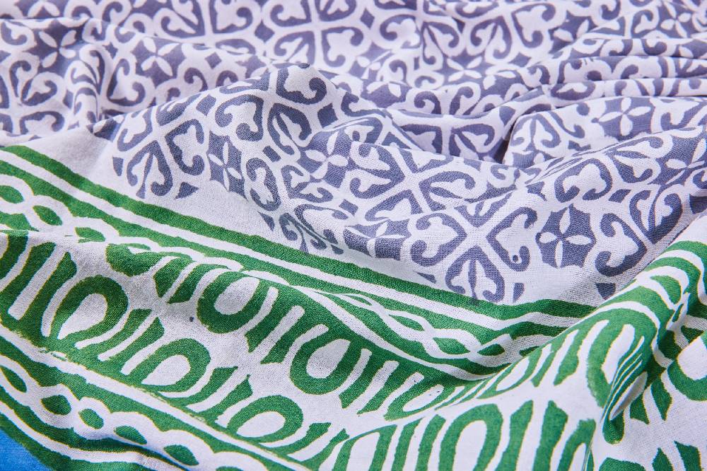 Novità Home Vinaigrette - Tovaglia Rotonda Verde Blue Diam.180 Ritorno libero