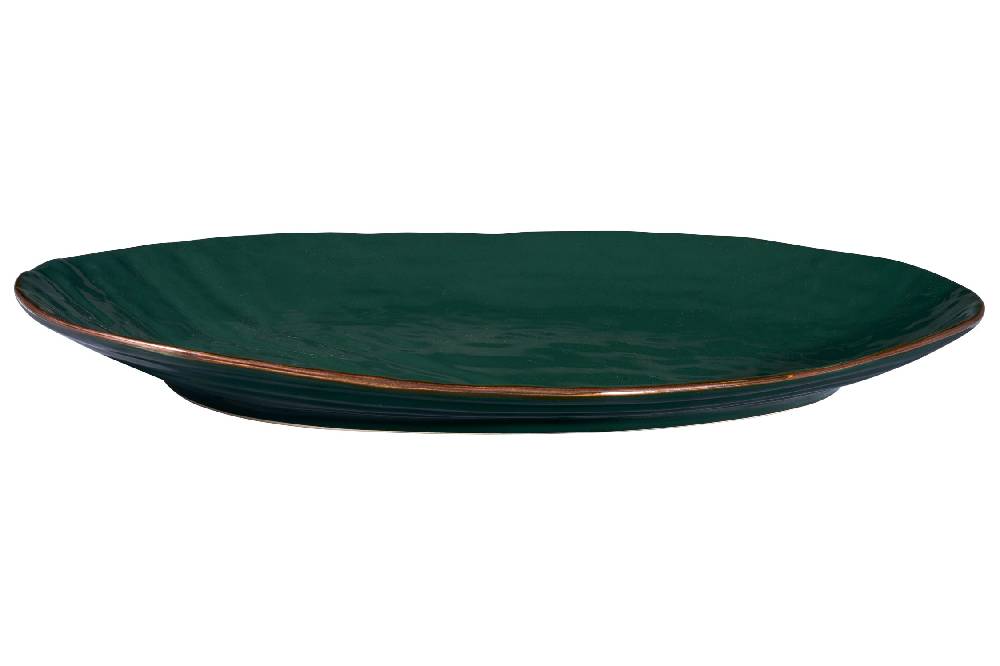 Novità Home Mediterraneo - Vassoio Grande Ovale Verde Offerta speciale della fabbrica