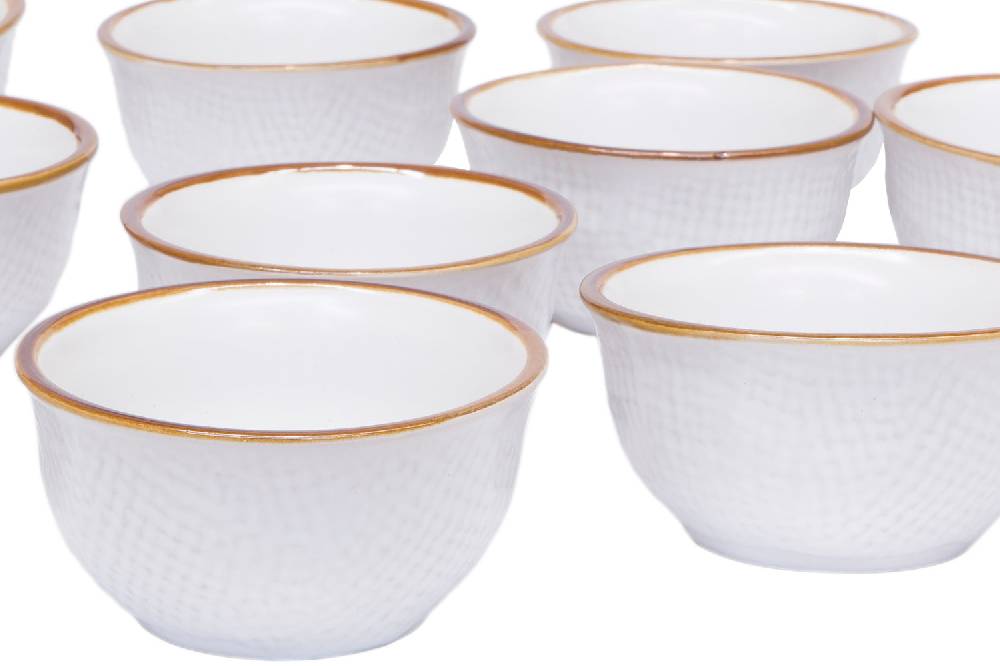 Novità Home Mediterraneo - Ciotolina Pinzimonio - Colore Bianco Italy