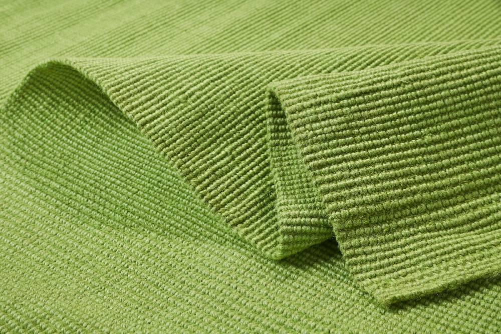 Novità Home Tappeto bucle in juta verde - 160x240 Vendita