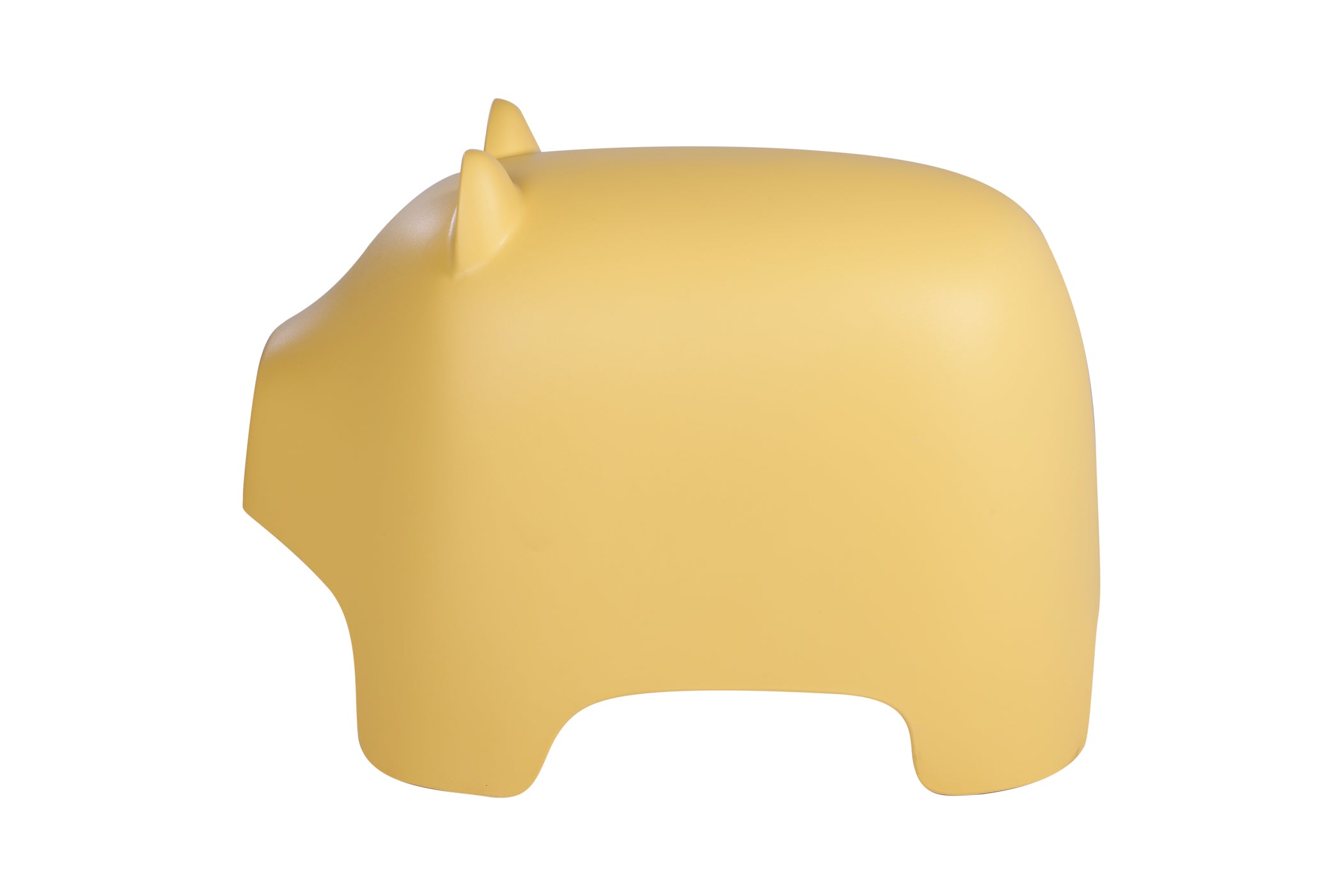 Novità Home Pouf in pp maialino giallo Novità