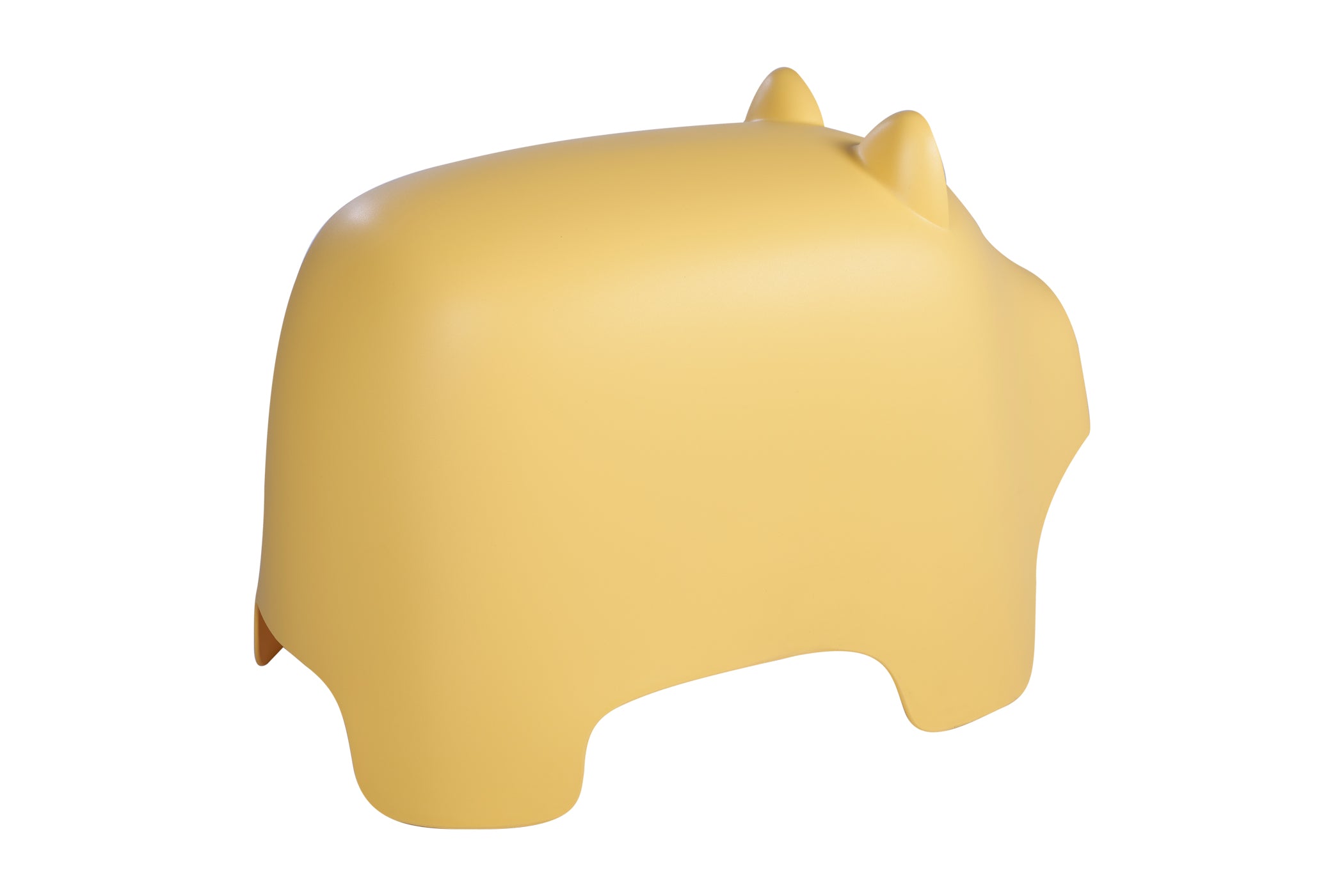 Novità Home Pouf in pp maialino giallo Novità
