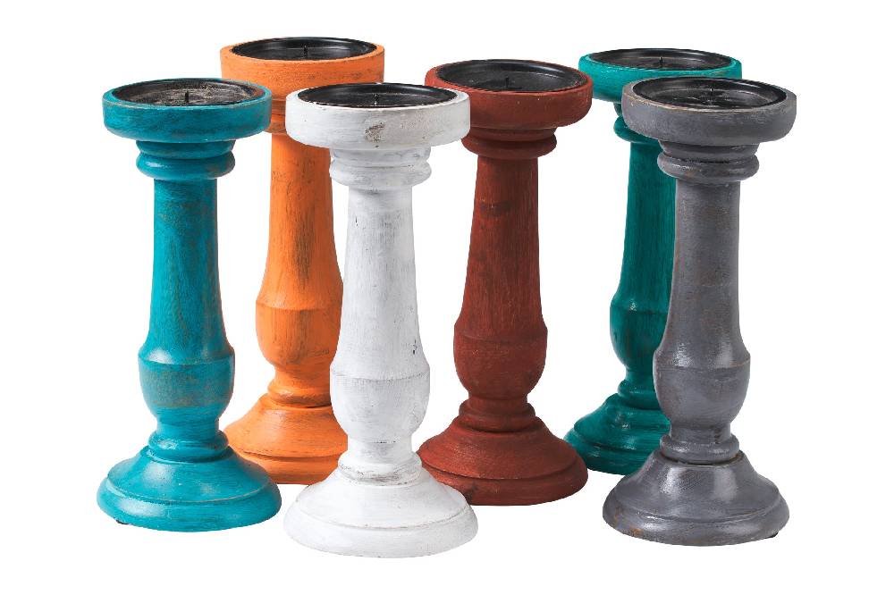 Novità Home Porta candele grigio Sconto