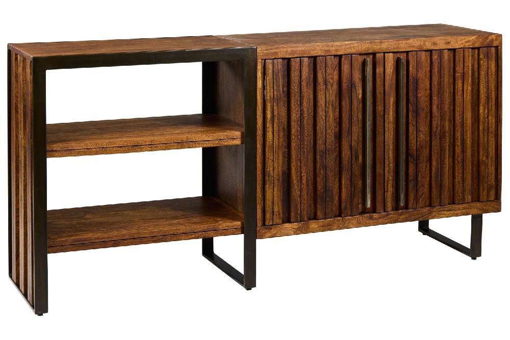 Novità Home Boston - Credenza 2 Sportelli Con Ripiani I Più Venduti