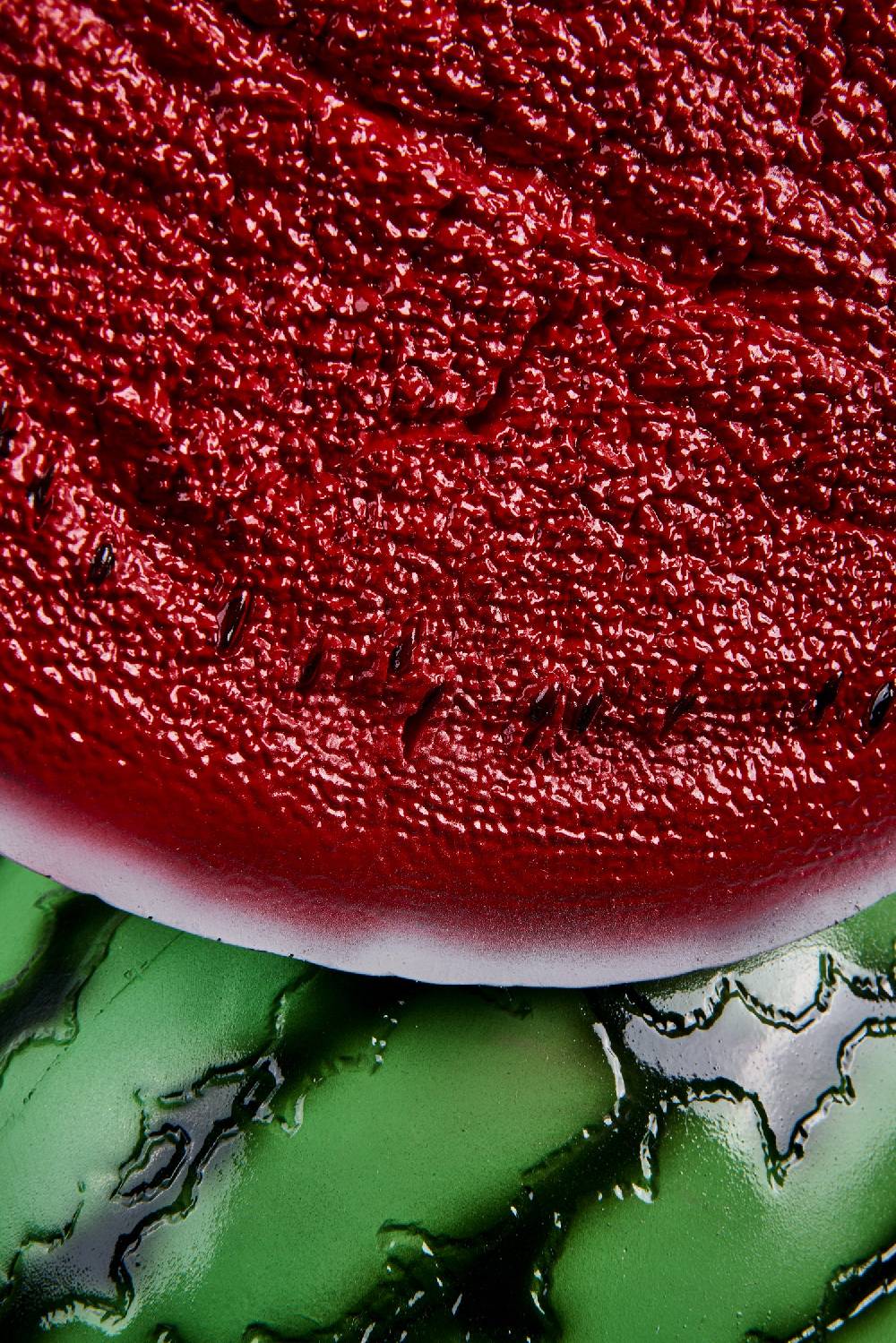 Novità Home Still Life - Anguria In Resina Su Piedistallo Negozio online di fabbrica