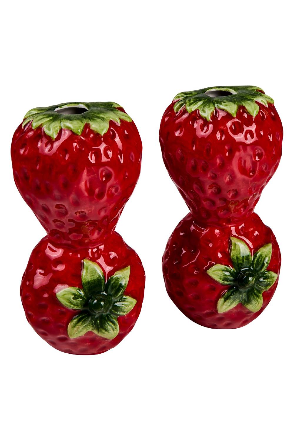 Novità Home Melfi - Vasetti Fragole In Ceramica Set 1/2 Offerta Anniversario