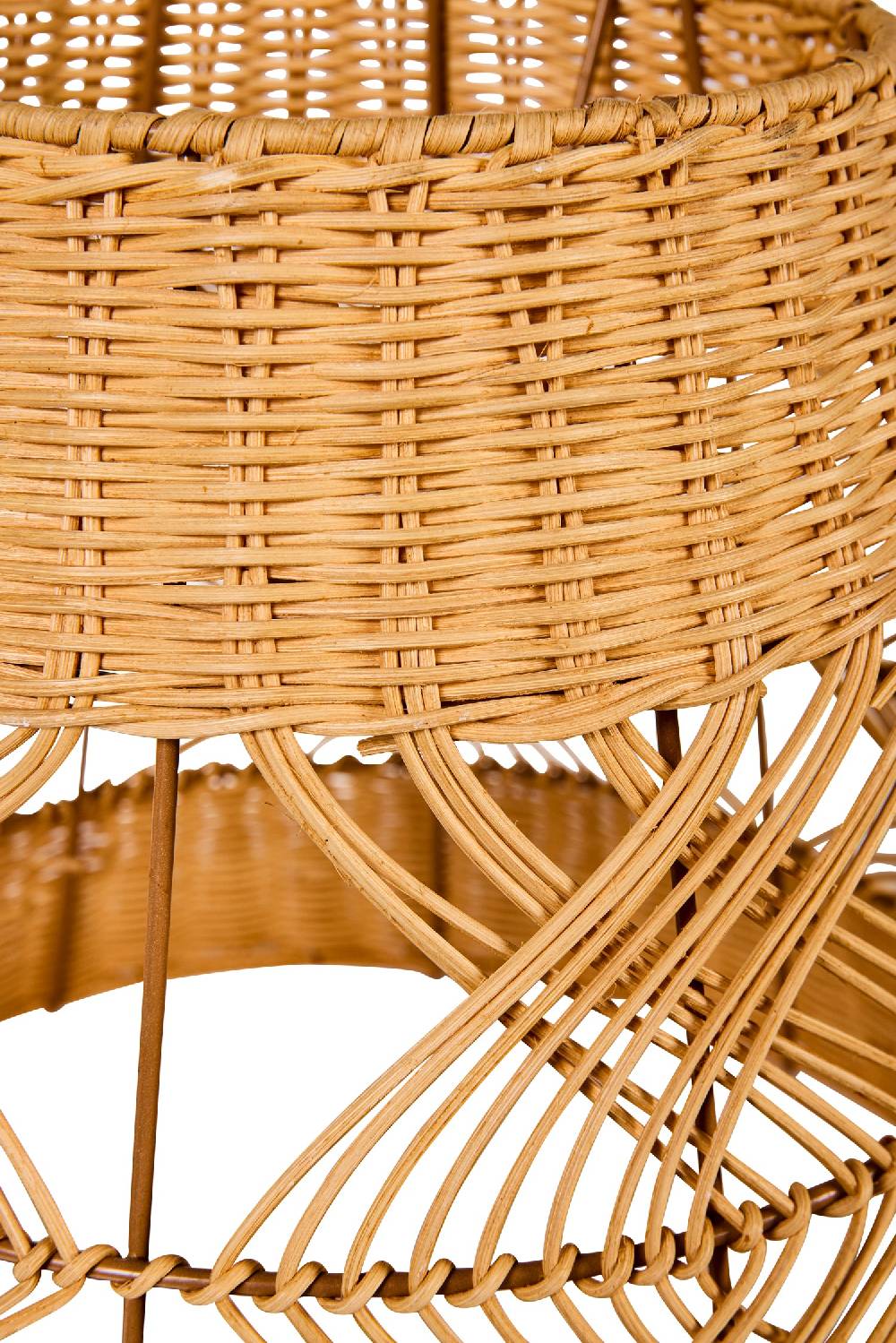 Novità Home Lumiere - Cappello Lampadario Cilindro Medio Midollino Naturale Nuovi prodotti