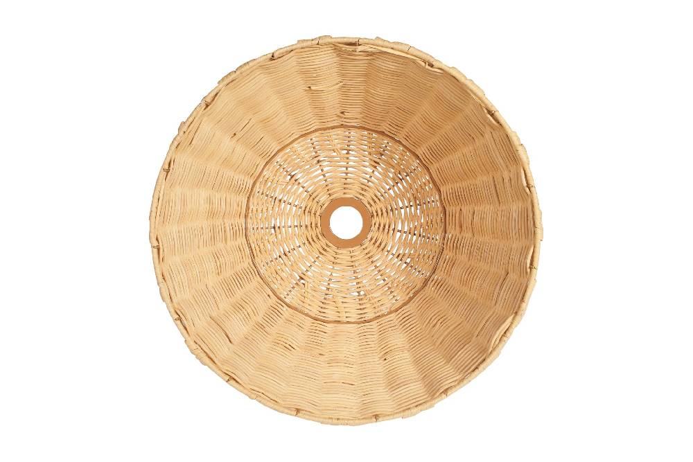 Novità Home Lumiere - Cappello Lampadario In Midollino Naturale Sconti VIP