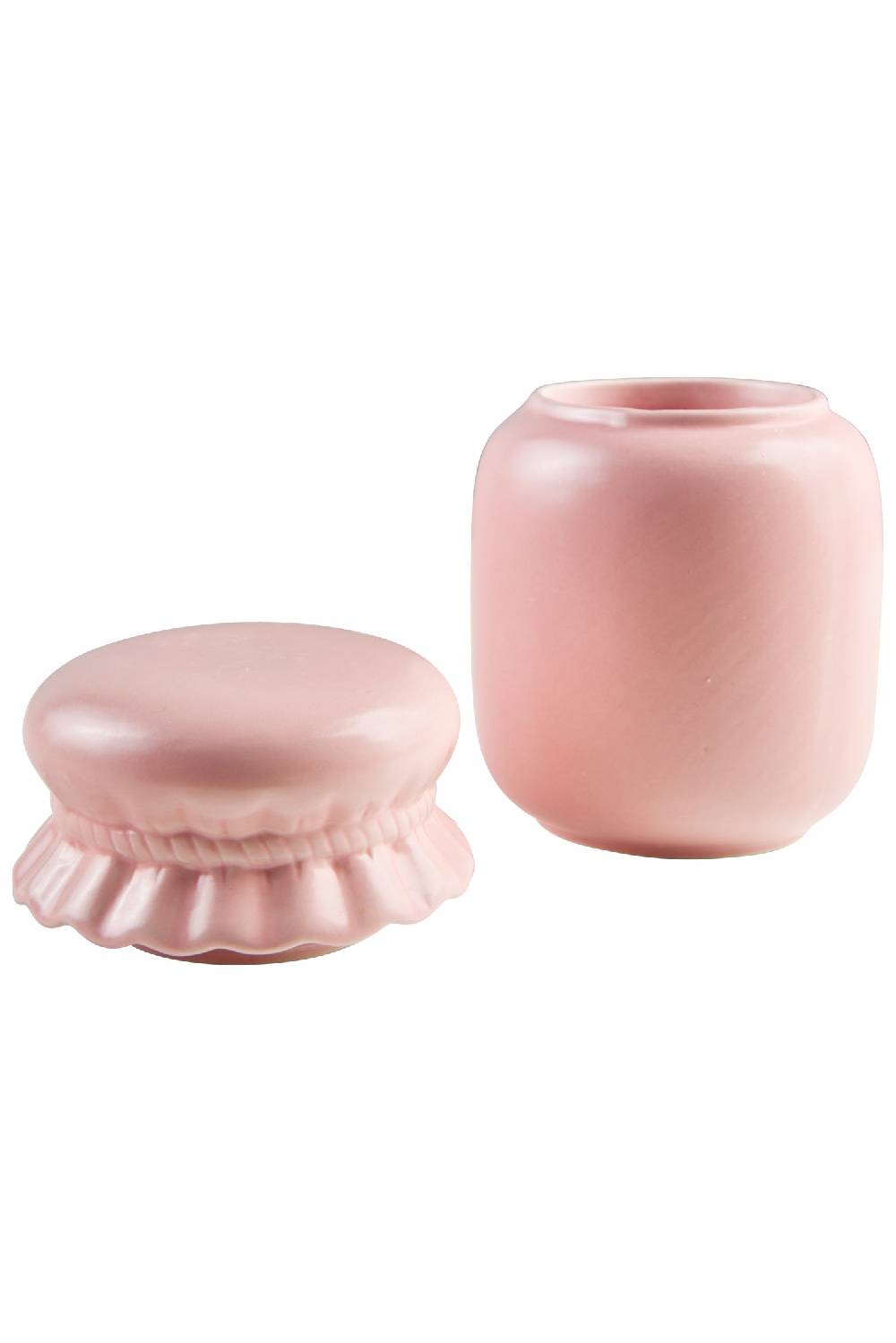 Novità Home Pastello - Barattolo Con Tappo Jam Rosa Sostegno trimestrale