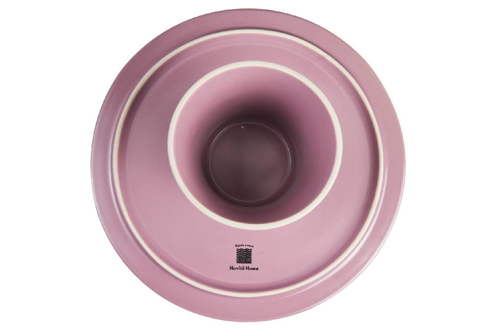 Novità Home Mediterraneo - Alzatinza Rosa Fino al 55% di sconto