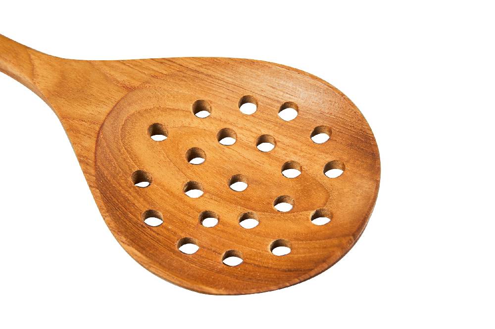 Novità Home Useful - Mestolo Per Fritto Con Fori Lungh. Cm 30 Esporta salva