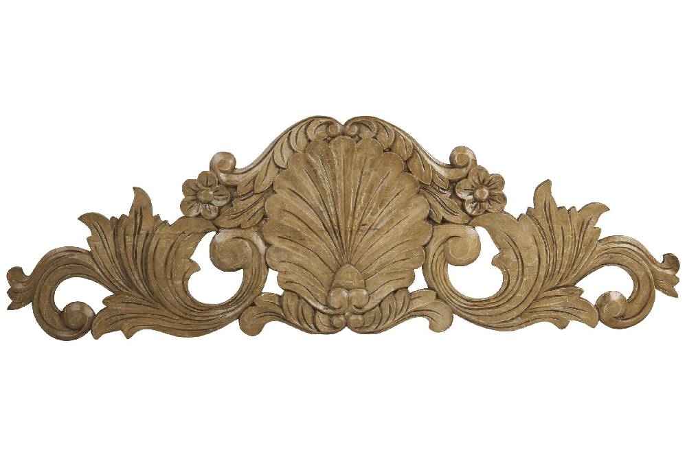 Novità Home Madame - Testata Letto Carving Antique Bali Nuovo