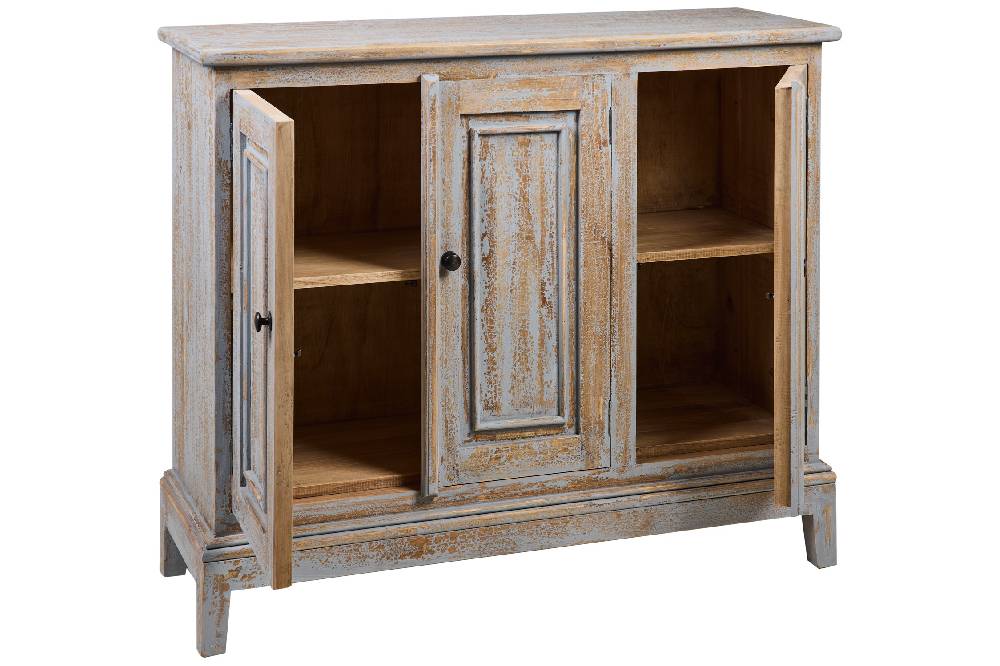 Novità Home Heloise - Buffet 3 Porte Grey Vintage Offerte