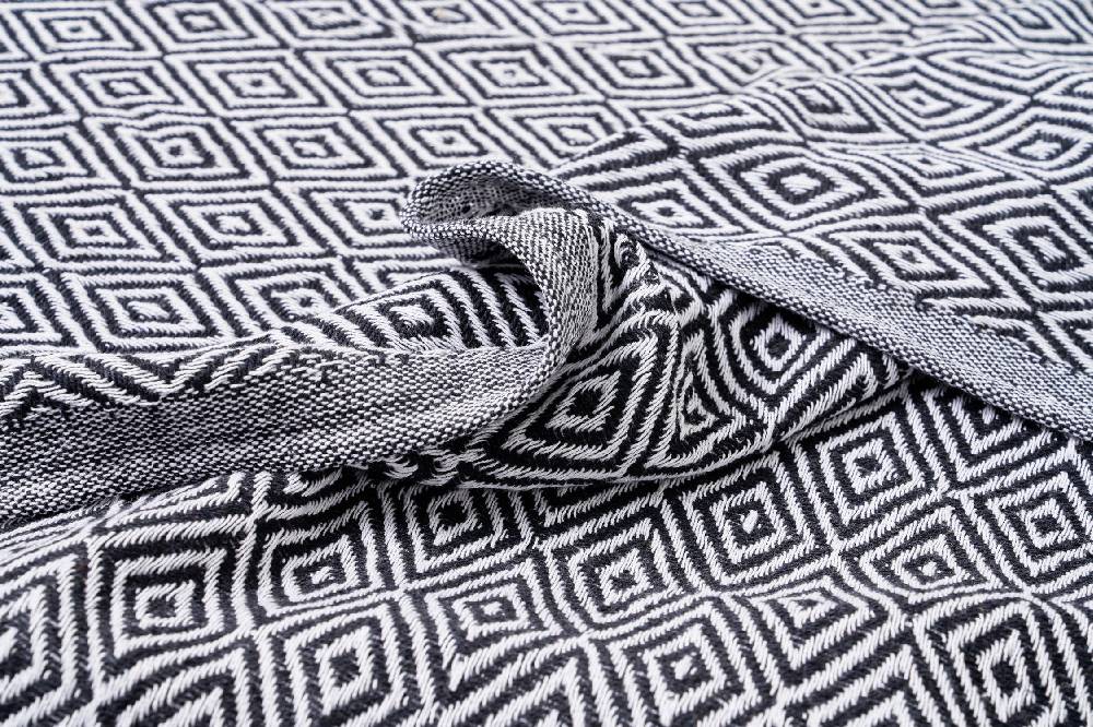 Novità Home Diamond - blanket design diamond black/white Offerta Anniversario