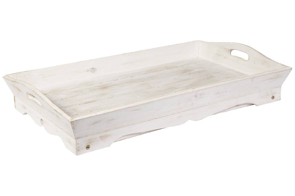 Novità Home Daily use - vassoio letto rettangolare gambe pieghevoli bainco Liquidazione