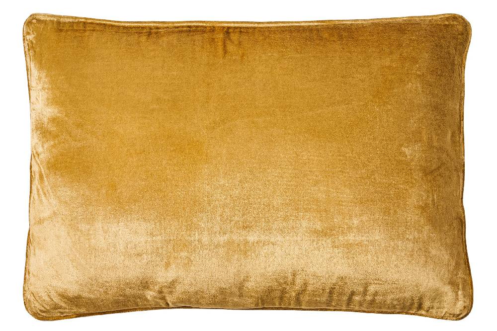Novità Home Cuscino - velvet giallo oro 40x60
