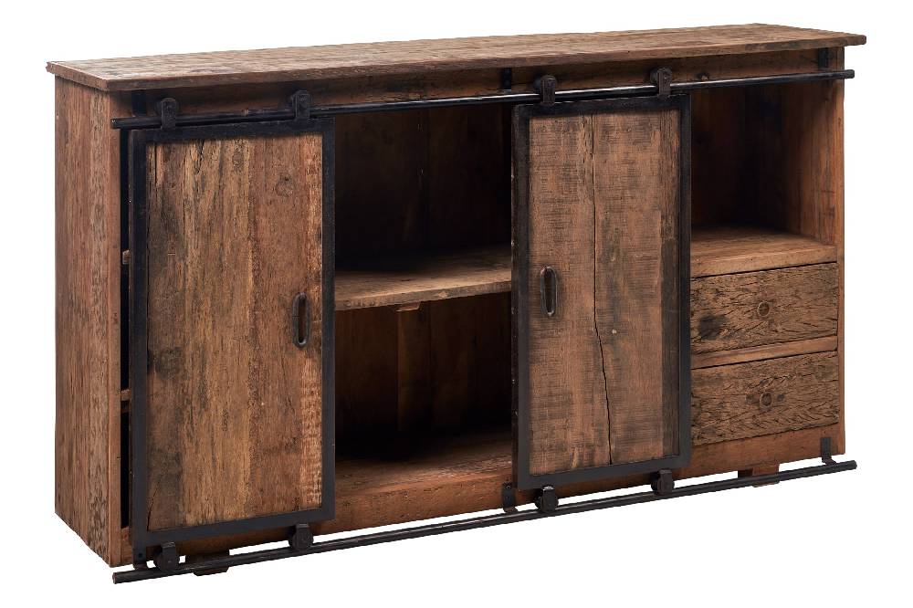 Novità Home Credenza teak sportelli scorrevoli Fino al 65% di sconto