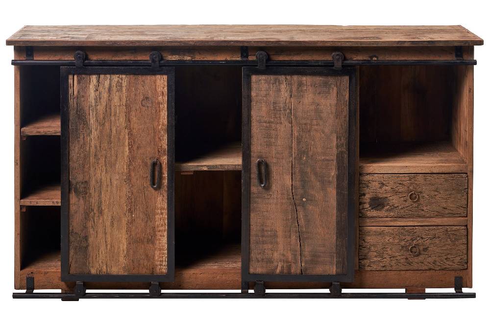 Novità Home Credenza teak sportelli scorrevoli Fino al 65% di sconto