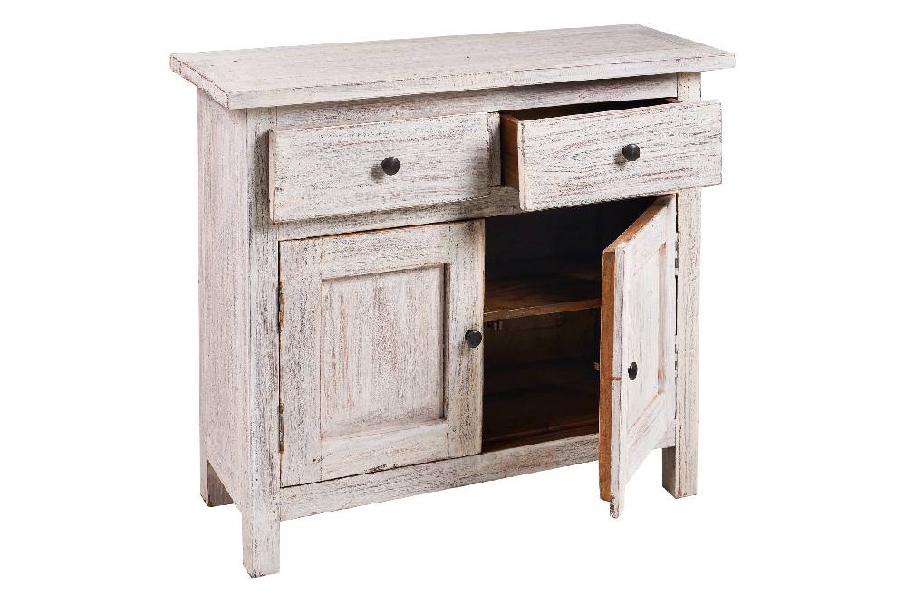Novità Home Cordonnier - mobiletto white wash Limitato a 3 giorni