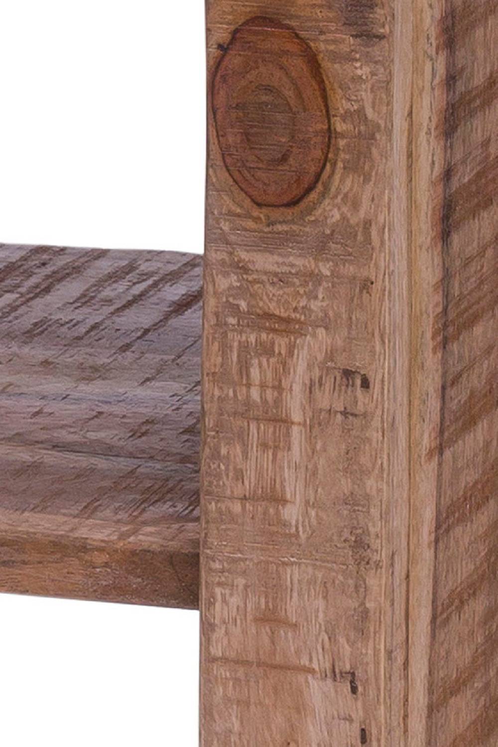 Novità Home Comodino 2 ripiani in legno Duty-free