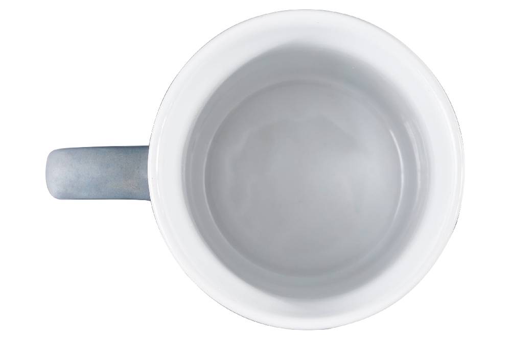 Novità Home Imperfect - lauro tazza grande grigio e bianco Sconti questo mese