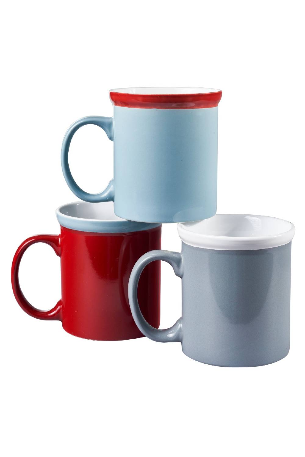 Novità Home Imperfect - lauro tazza grande grigio e bianco Sconti questo mese