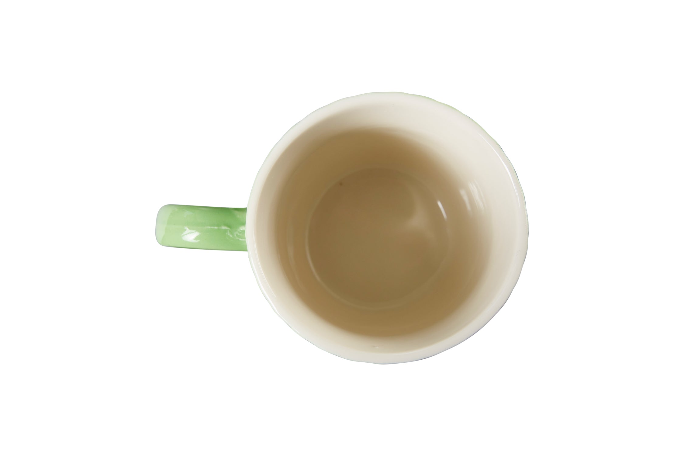 Novità Home Imperfect - bubbles tazza verde con rilievo pallino Italia