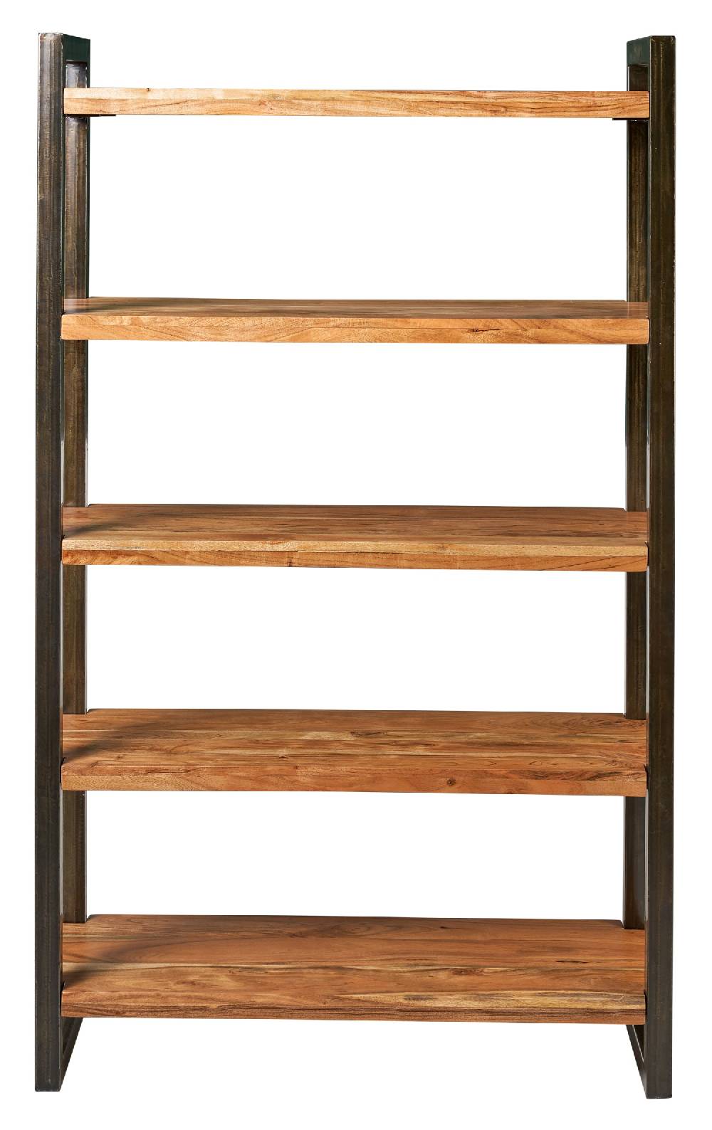Novità Home Gosberg - libreria 5 ripiani in legno e metallo Qualità Garantita
