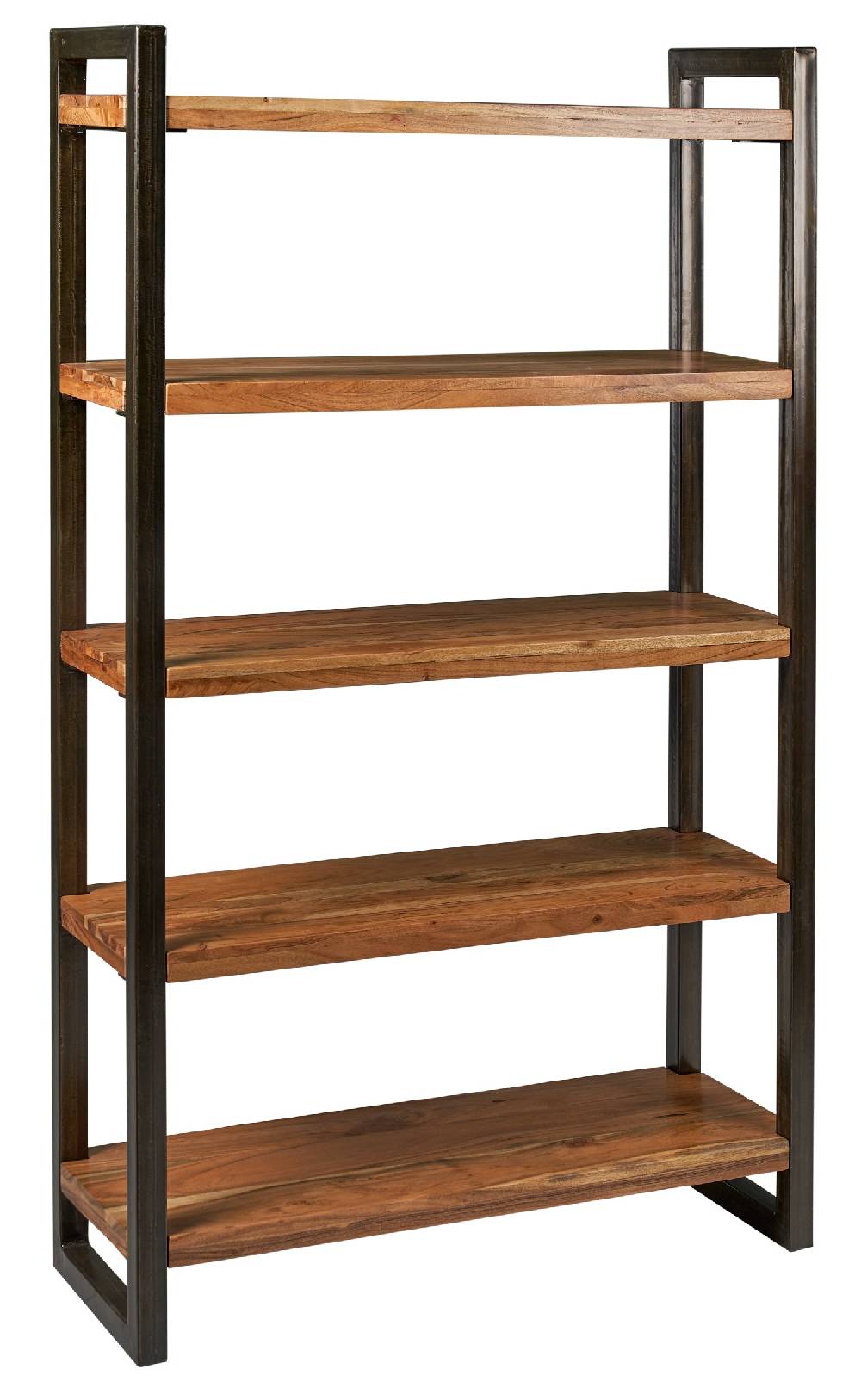 Novità Home Gosberg - libreria 5 ripiani in legno e metallo Qualità Garantita