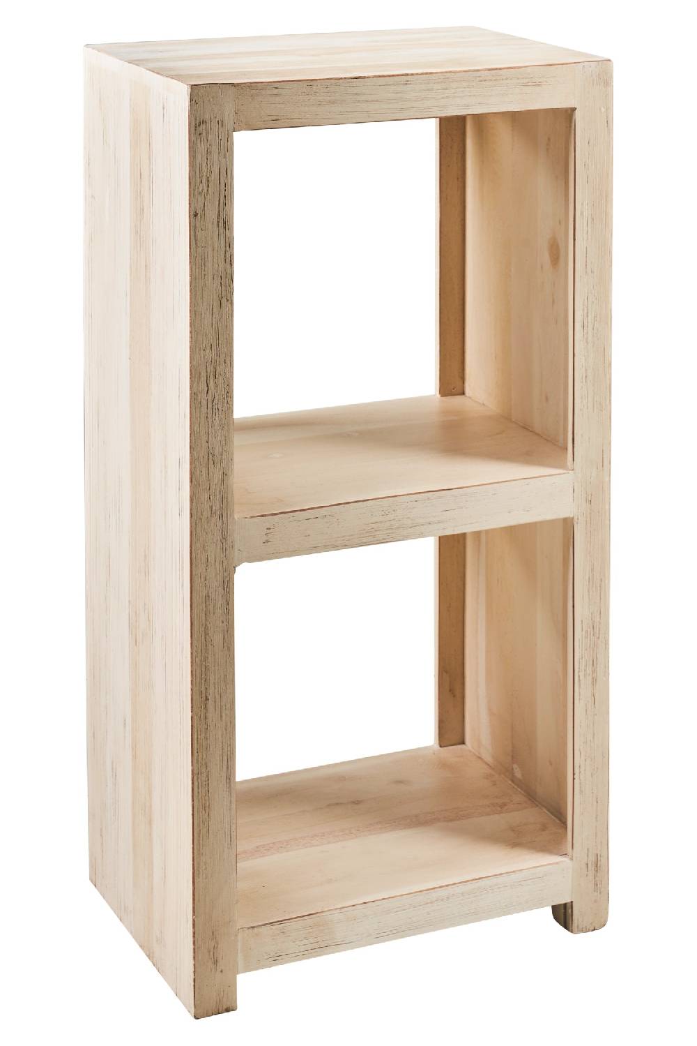 Novità Home Etagere 2 ripiani white wash Spedizione gratuita