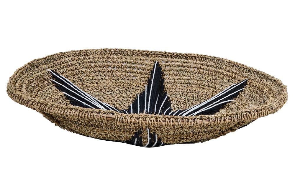 Novità Home Boho Chic - Piatto Decorativo Stella Nera Offerta migliore