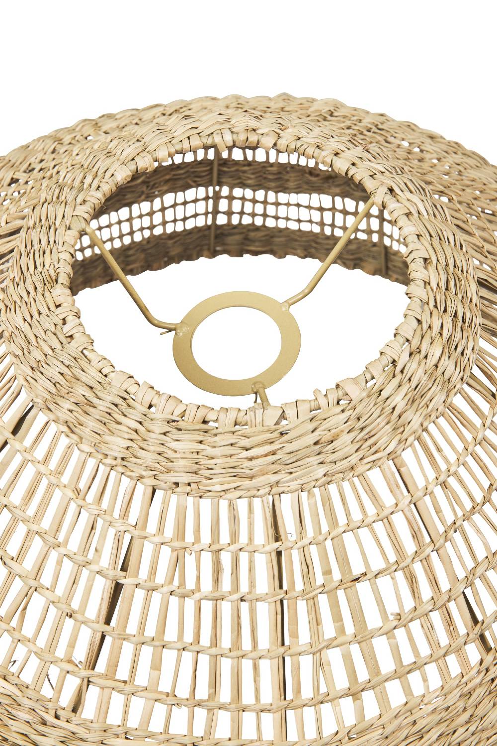 Novità Home Handmade - Cappello Lamp.Erba Naturale Trapezio Isoscele Bombato Grandi sconti