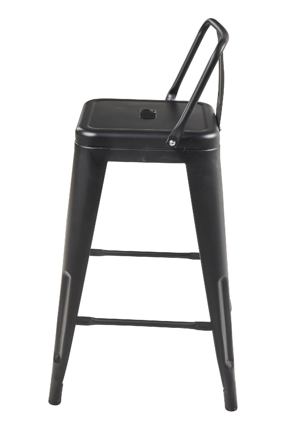 Novità Home Cindy - Sgabello Seggiolone In Metallo Nero Nuovi prodotti