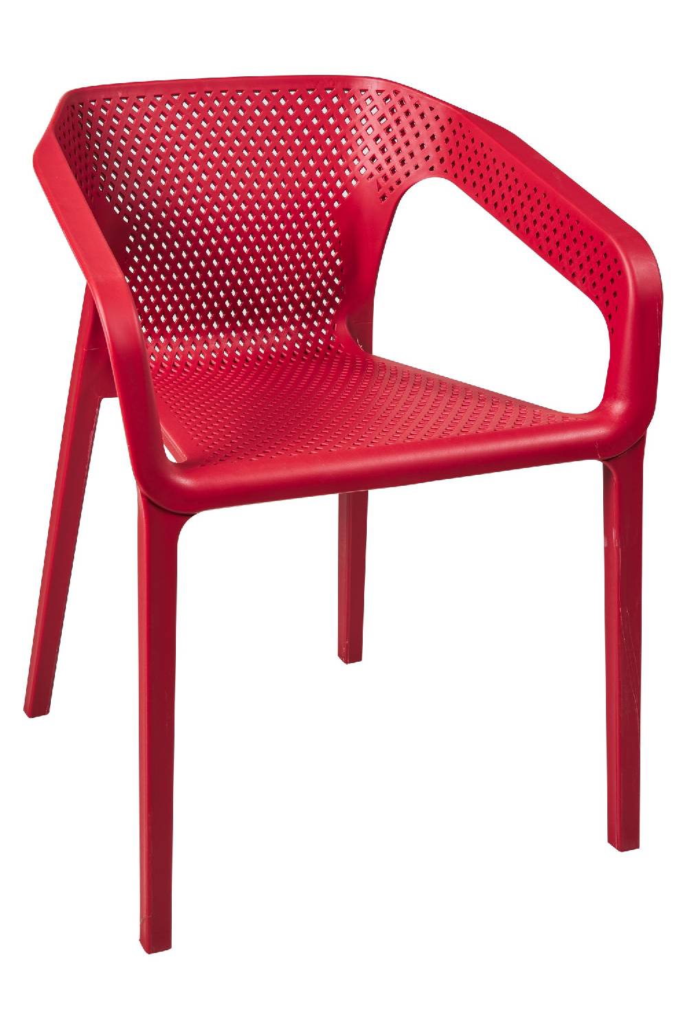 Novità Home Python - Sedia In Pp Color Ruggine Impilabile Liquidazione