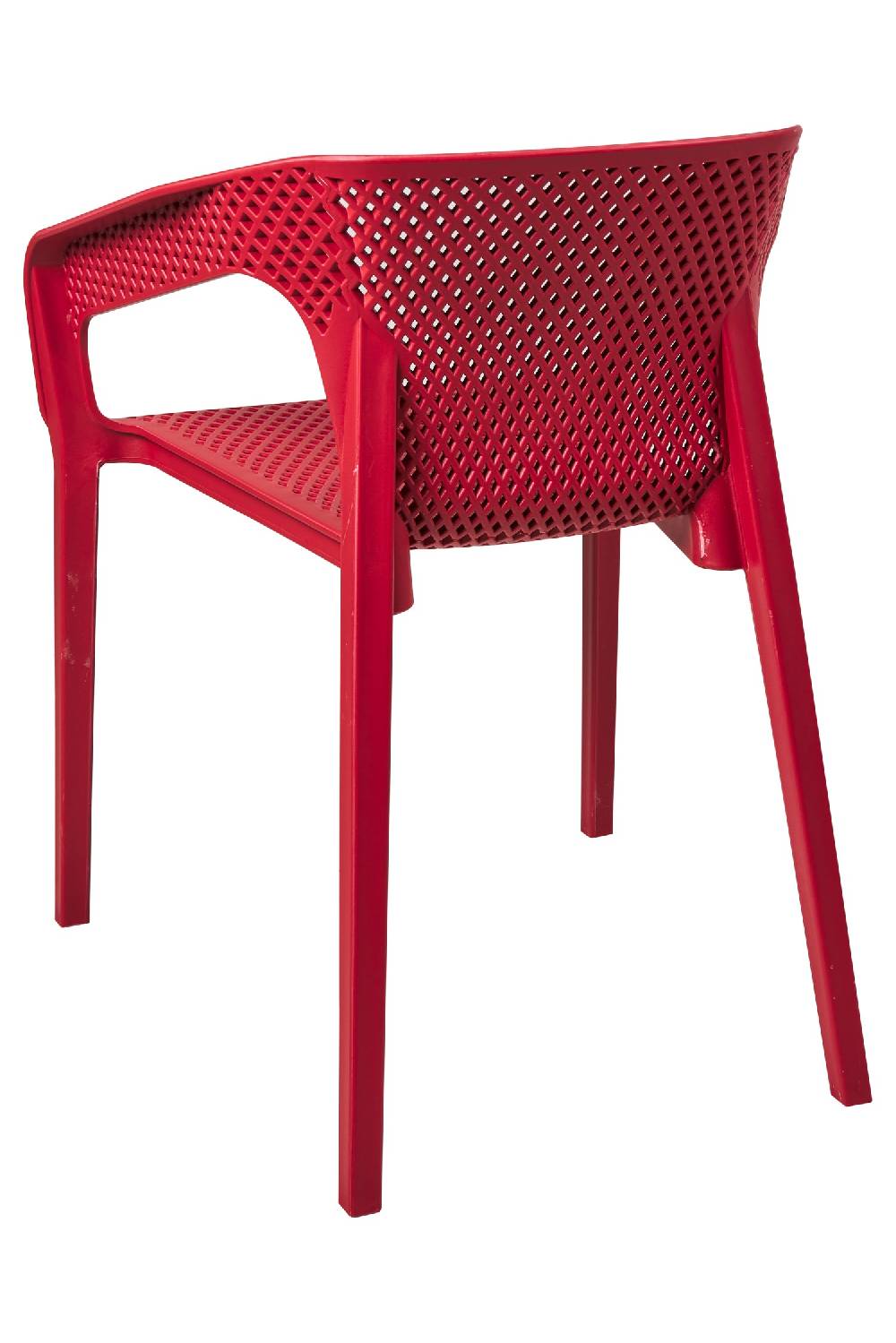 Novità Home Python - Sedia In Pp Color Ruggine Impilabile Liquidazione