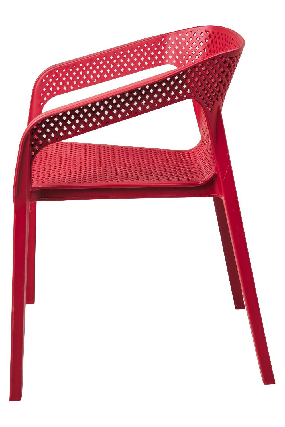 Novità Home Python - Sedia In Pp Color Ruggine Impilabile Liquidazione