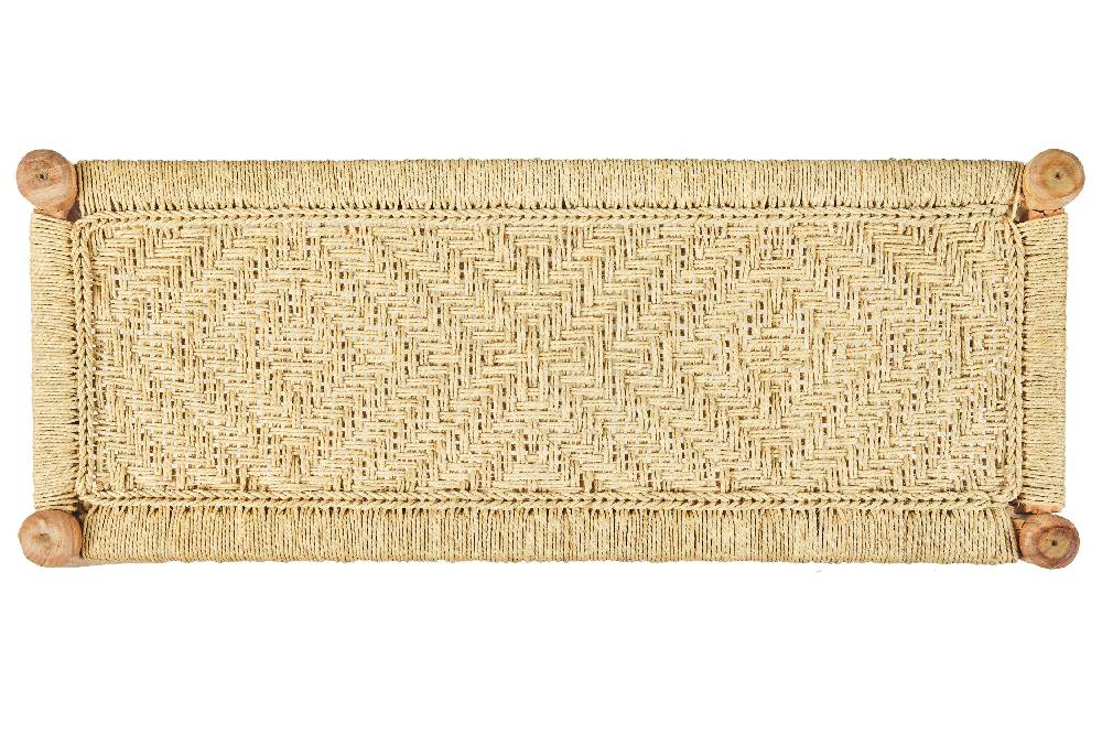 Novità Home Jambe - Panca Corda Color Naturale Prezzo basso