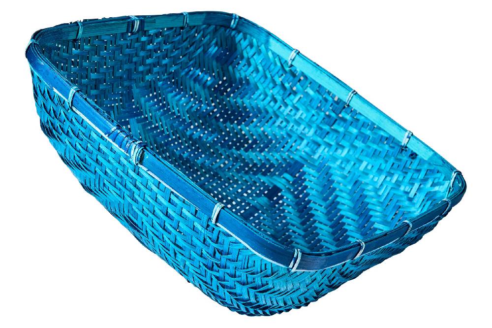 Novità Home Homemade - Coprivivande Base Quadrata Azzurro In vendita