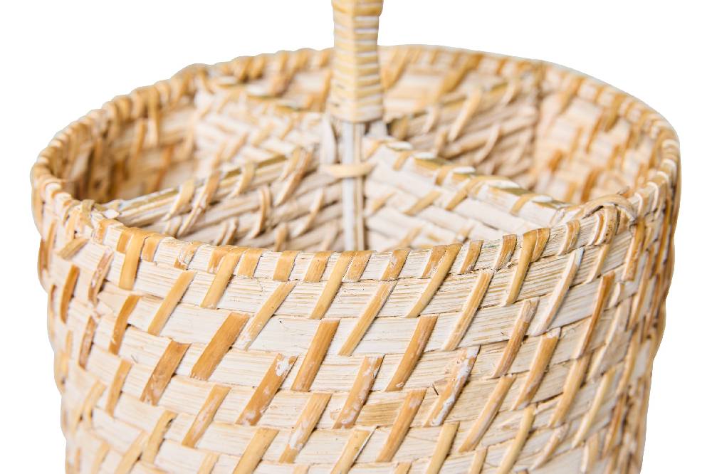Novità Home Homemade - Cestino Tondo Porta Spezie Con Manico Duty-free