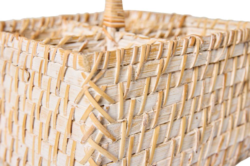 Novità Home Homemade - Cestino Rettangolare Condimenti 4 Divisori Con Manico 50% di sconto per tempo limitato