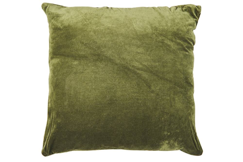 Novità Home Jamai - Cuscino Verde Con Decori Cotone Pezzi Unici