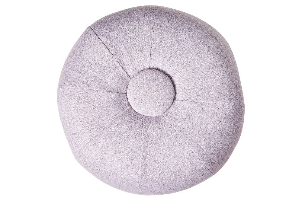 Novità Home Oberon - pouf bicolore grey Spedizione gratuita